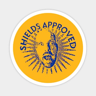 SHIELDS APPROVED - blue Magnet